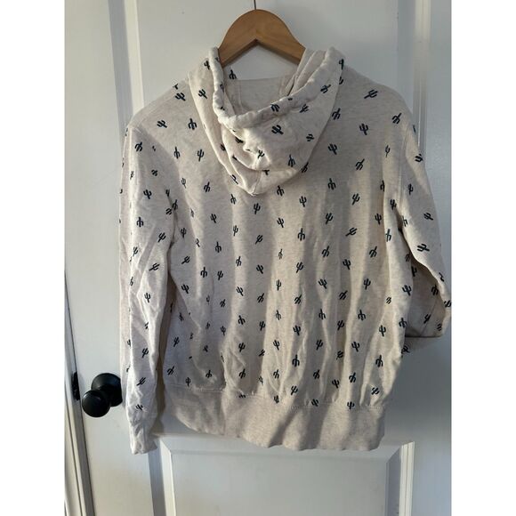 Wrangler Retro Women's Pullover Hoodie with Foiled Cactus Print Size Small - Picture 4 of 11